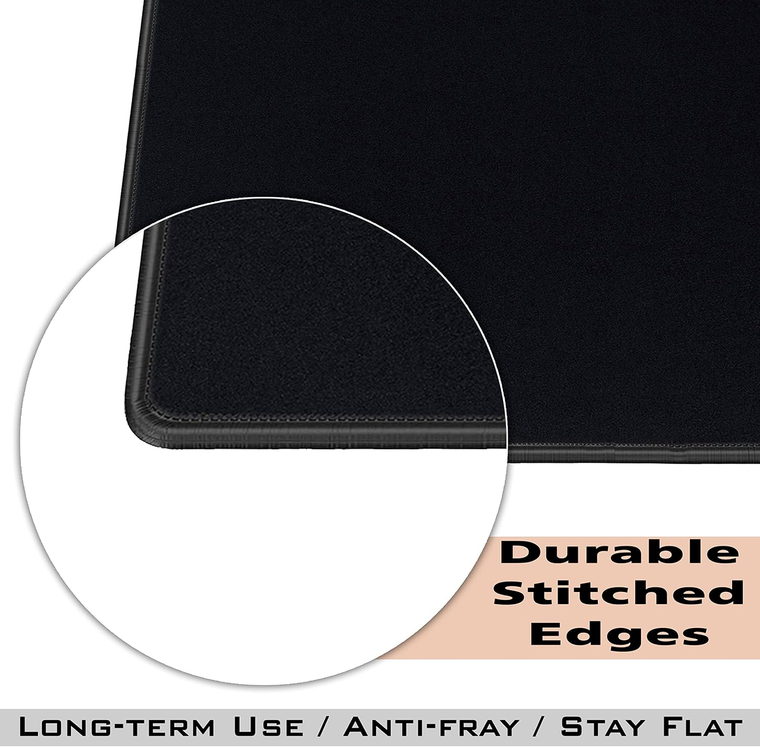 SaiTech IT 20 Pack 2mm Mouse Pad with Stitched Edges Non-Slip Rubber Base, Premium-Textured and Waterproof Mousepads Bulk, Mouse Pad Multipack Mousepad for Computers, Laptop, 8.66 x 7.1 inch - Image 3